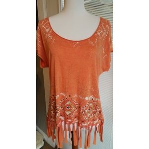Miss Me Tribal Boho Top